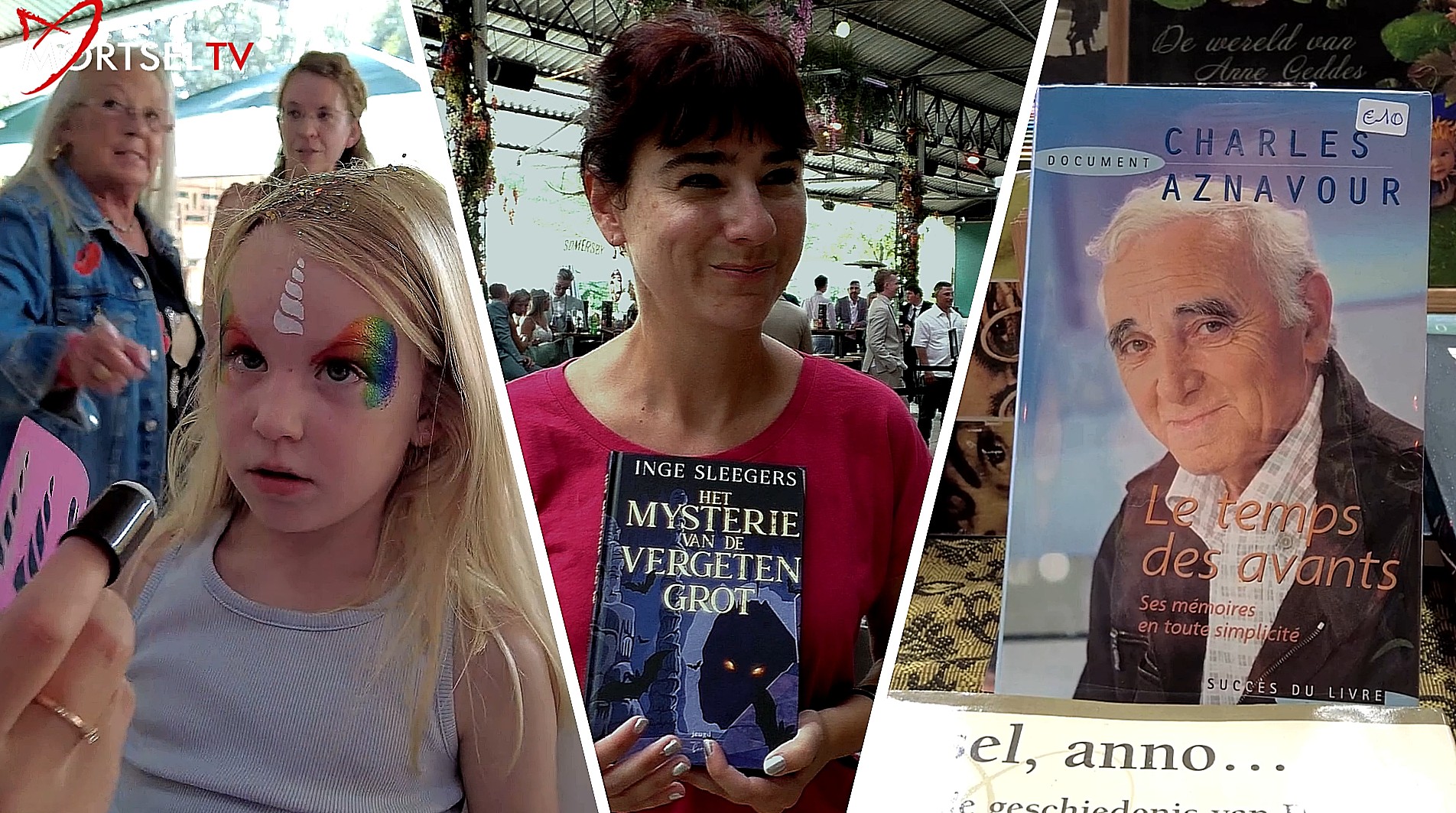 Auteur Inge Sleegers te gast op de tweedehands boekenmarkt “Gelezen en Goedgekeurd” te Mortsel